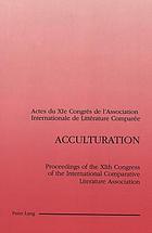cover of Vol. 9: Acculturation